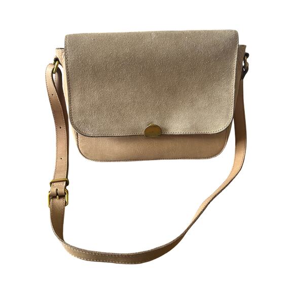 Madewell Leather & Suede Crossbody Bag - Picture 2 of 7